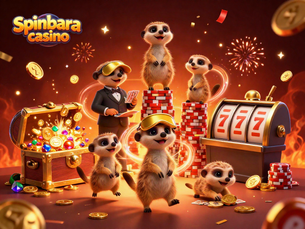 Enjoy thrilling gameplay at Spinbara Casino with dynamic action and colorful game elements.
